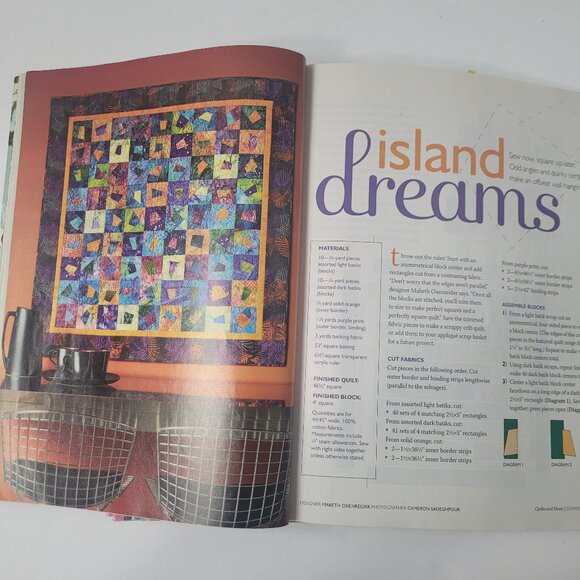 Lot of 8 QUILT & MORE Magazines by Better Homes & Gardens Creative Collection - Picture 12 of 16